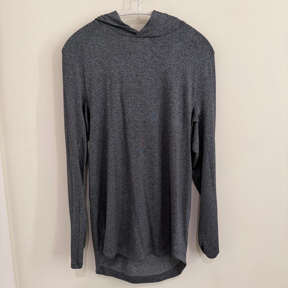 men’s dark grey LULULEMON DrySense hoodie [M]